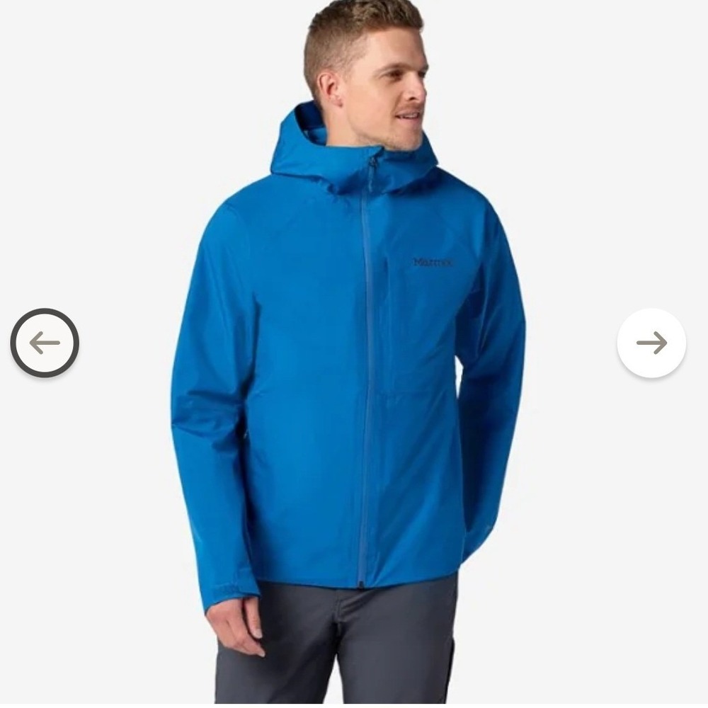 Marmot mens medium raincoat gorpcore granola waypoint gore tex